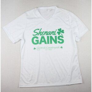 YES.FIT IRISH COUNTRYSIDE 125.5 MILES SHENANI GAINS RACE - WOMEN'S T-SHIRT - XL